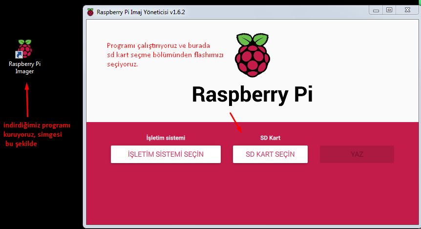 Raspberry Pi İmager